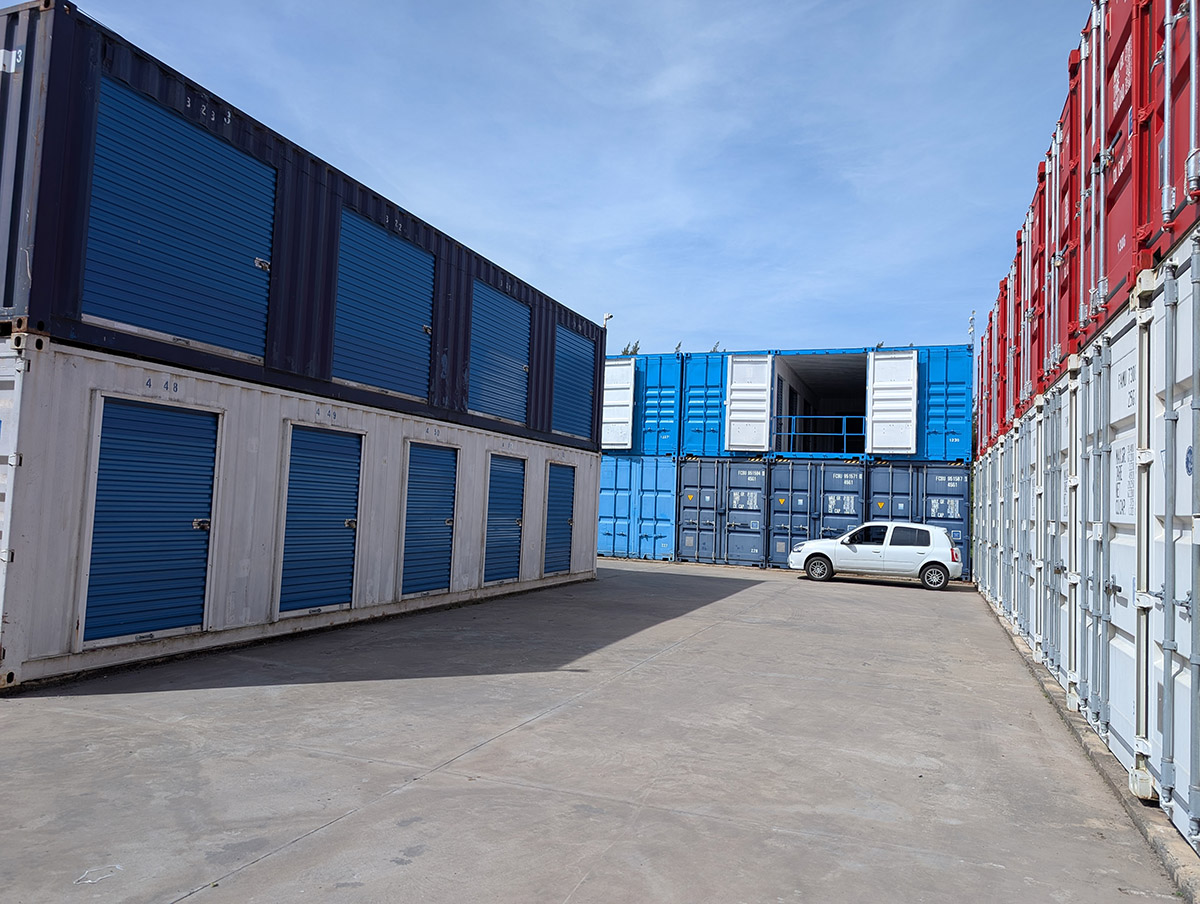 Containers de almacenamiento seguros en Canning - BlueBox Storage