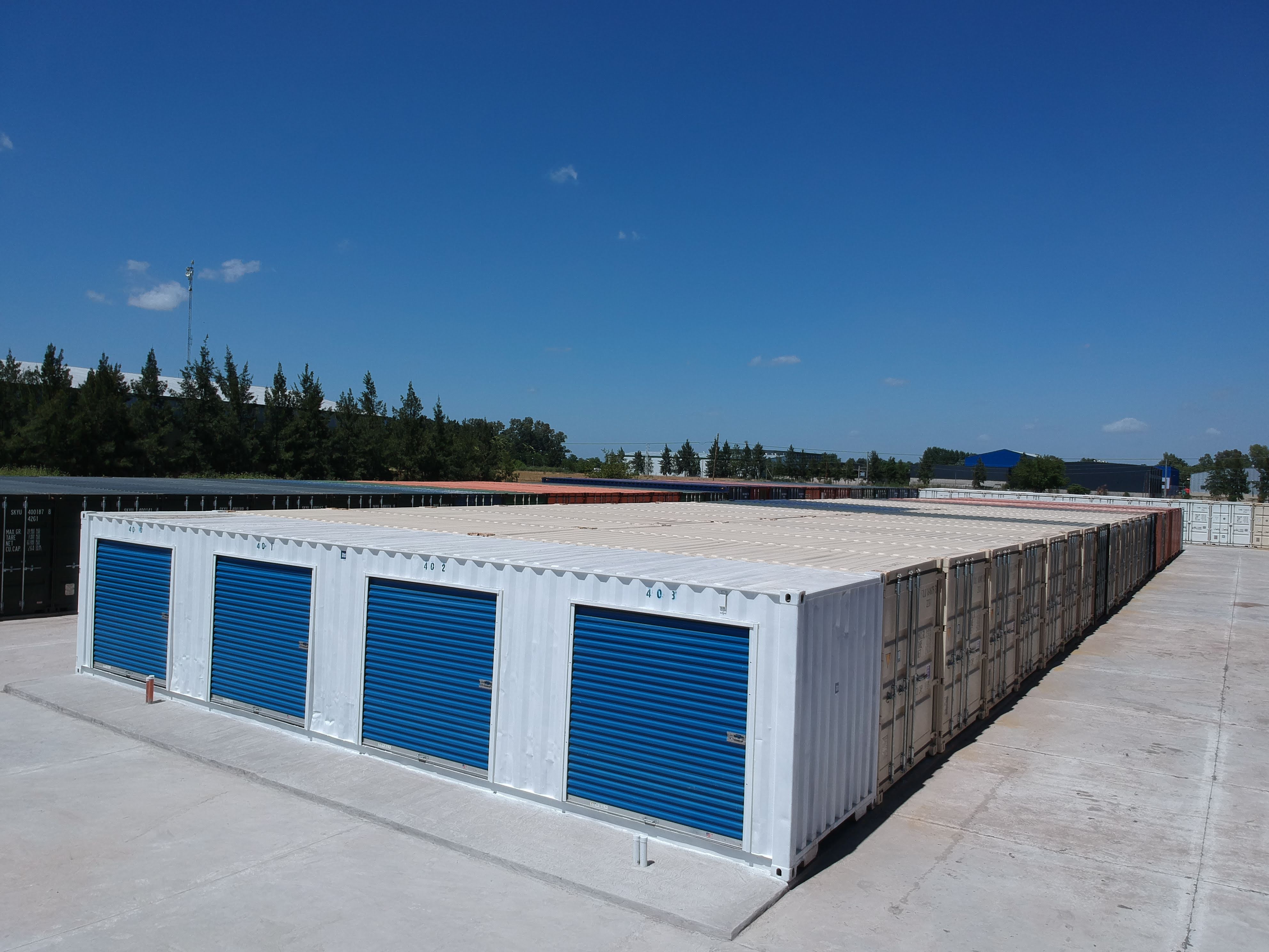 Containers en alquiler en Canning - Primera etapa de BlueBox Storage