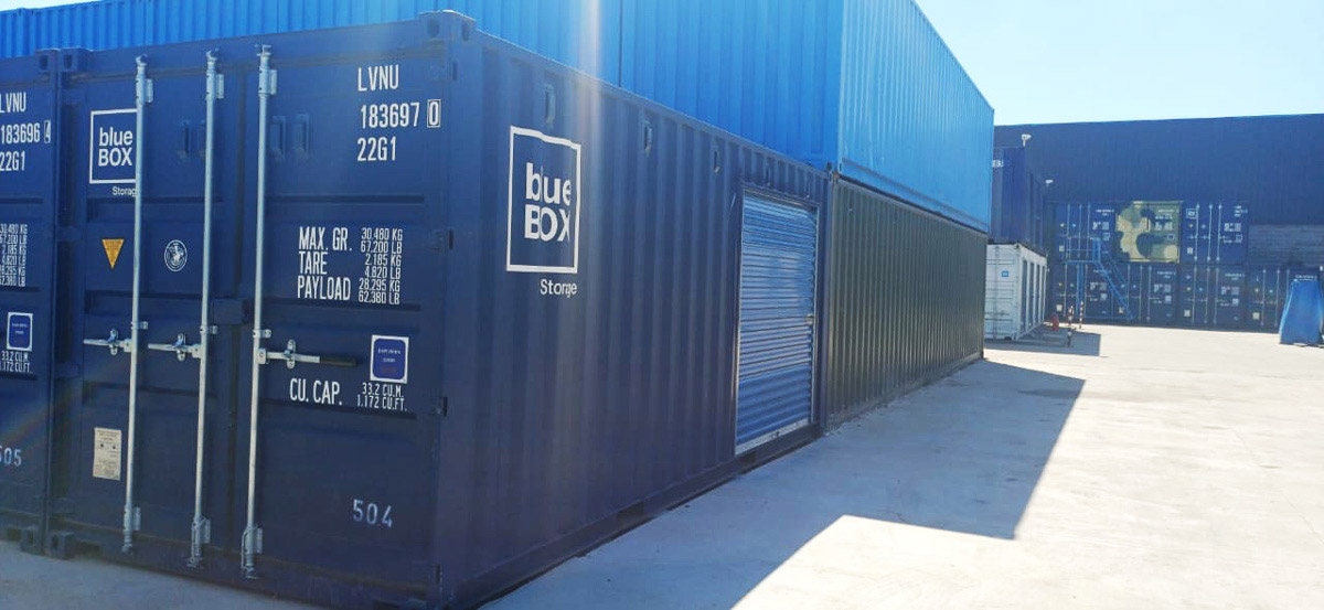 Containers en alquiler en Canning - Primera etapa de BlueBox Storage