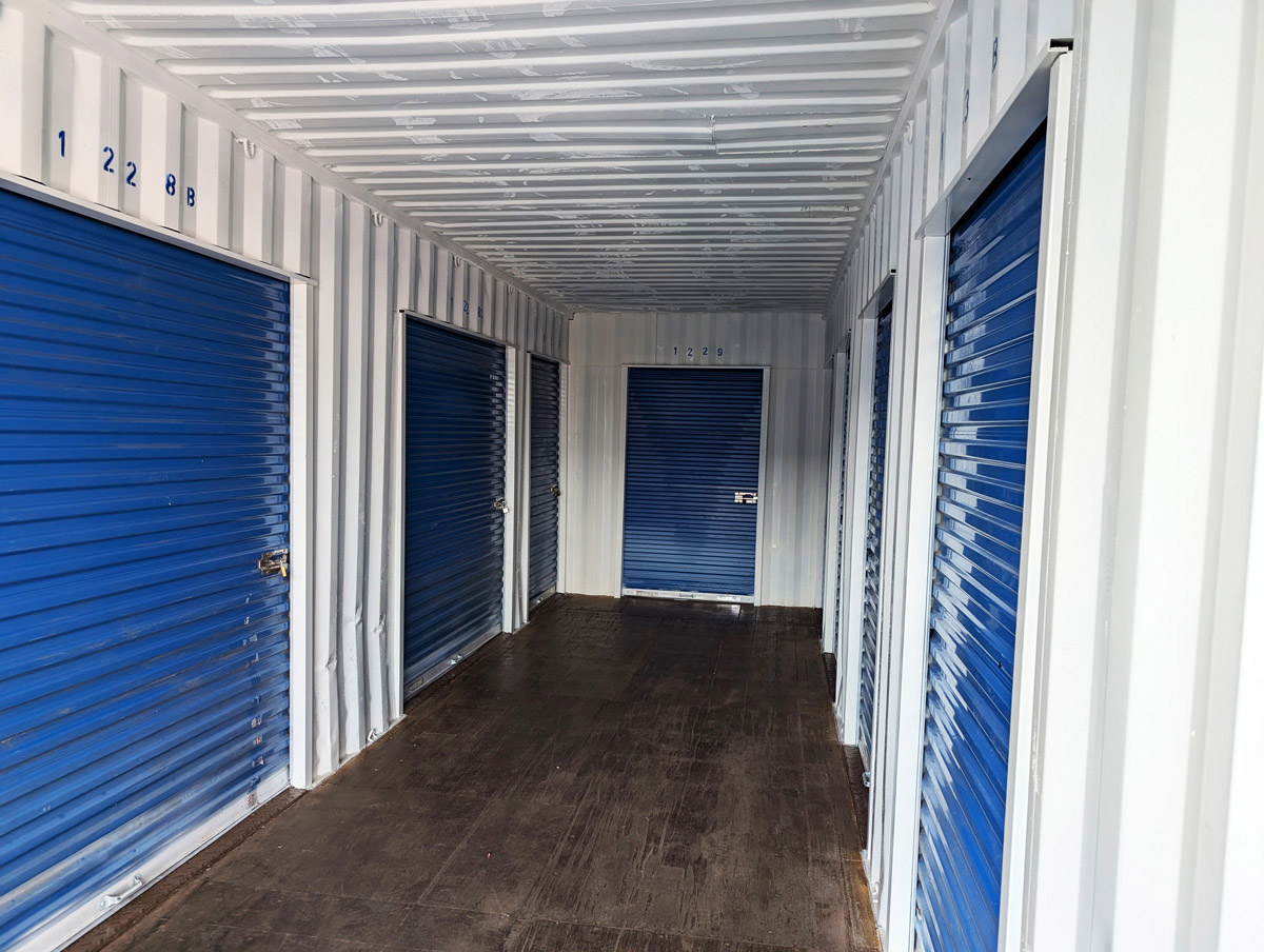 Containers en alquiler en Canning - Primera etapa de BlueBox Storage